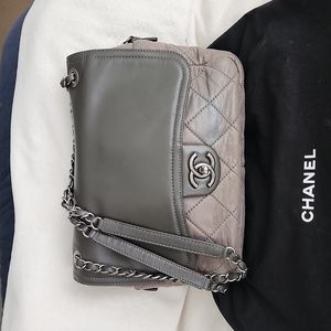 Chanel grey bag